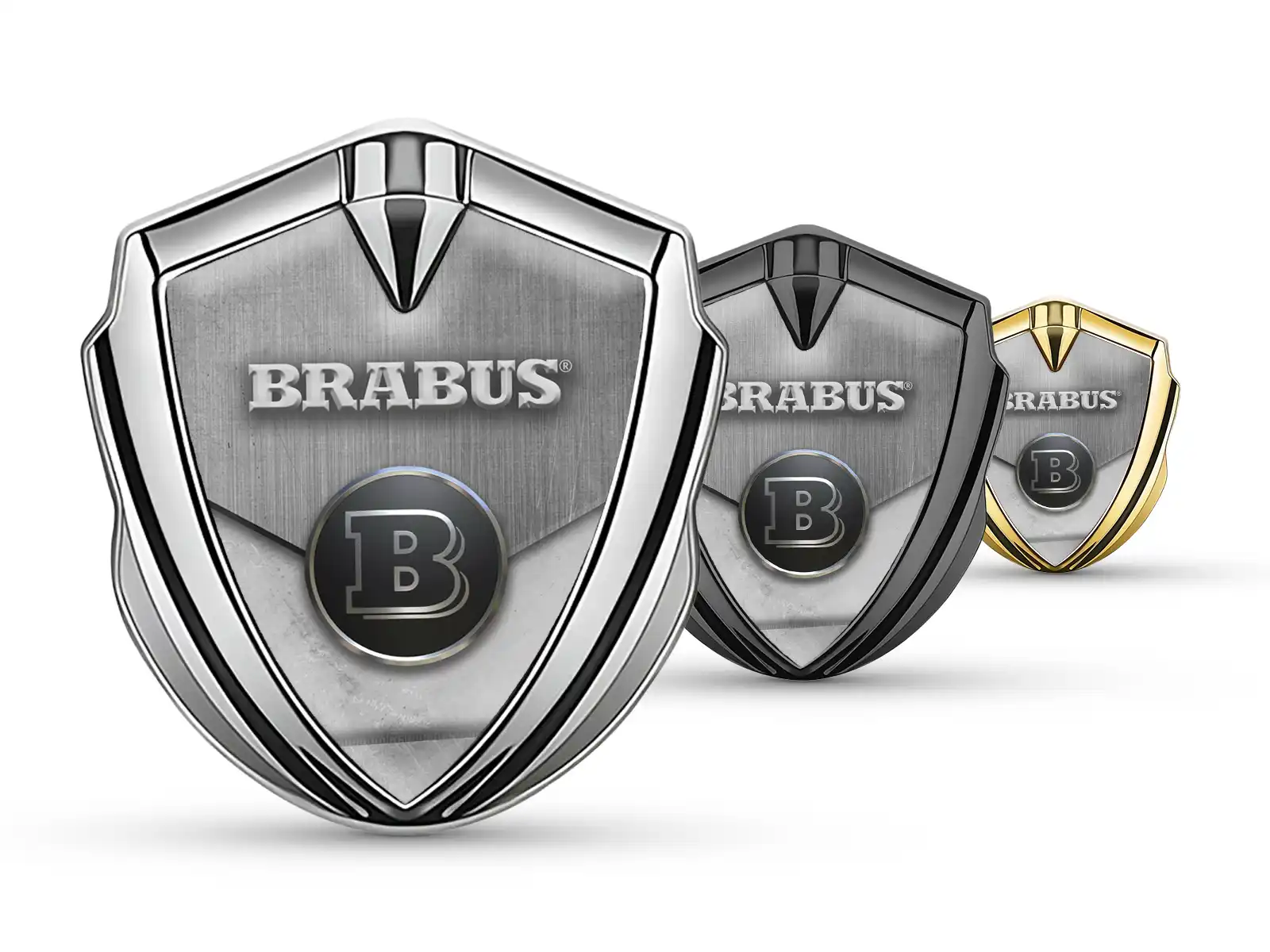 Brabus Emblem Silicon Badge Durable Premium Feel